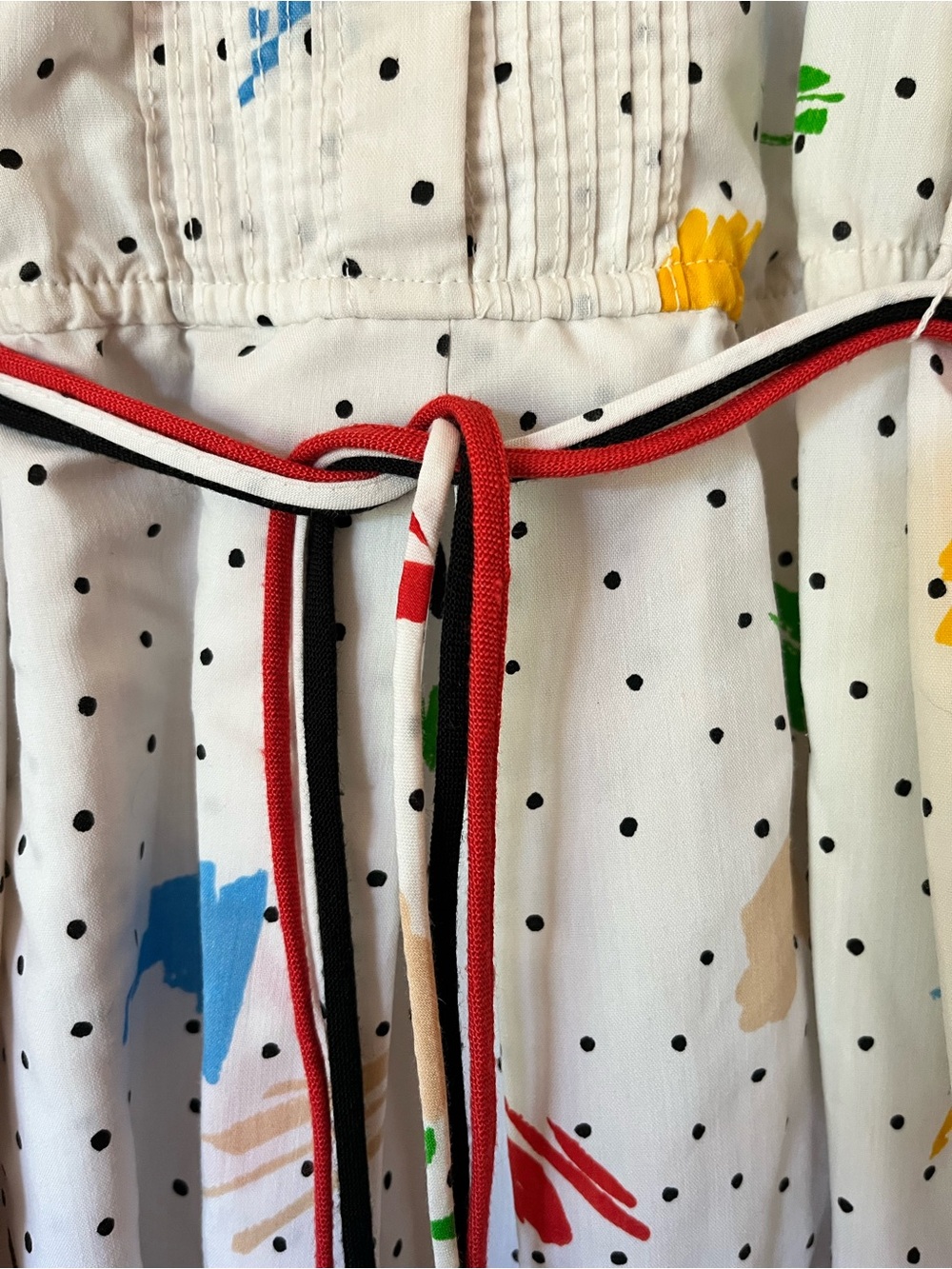 Vintage Leslie Fay retro design dress - Picture 7 of 13